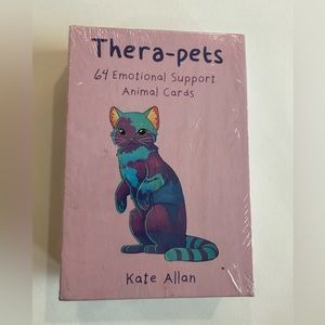 Thera-Pets : 64 Emotional Support Animal Cards, Affirmations Cards for Anxiety